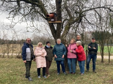 Budki lęgowe dla sowy pójdźki w BPK w ramach projektu „Z Przyrodą na Ty”, 